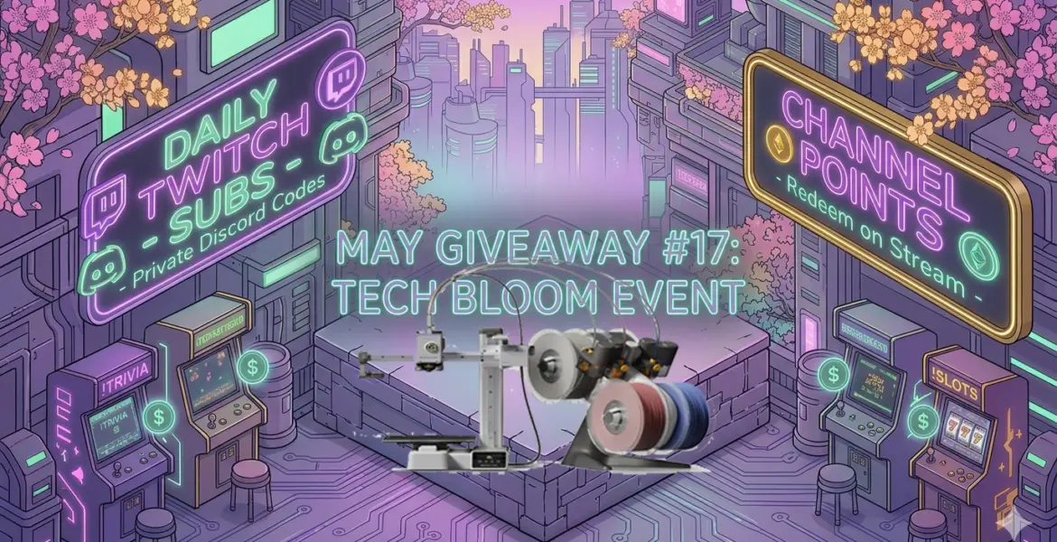 🌸 May Tech Bloom Giveaway (#17)